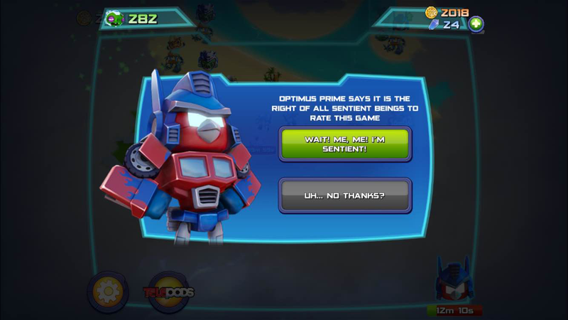Illustration for article titled Angry Birds Transformers Is Out Today. Fans Should Grab It.